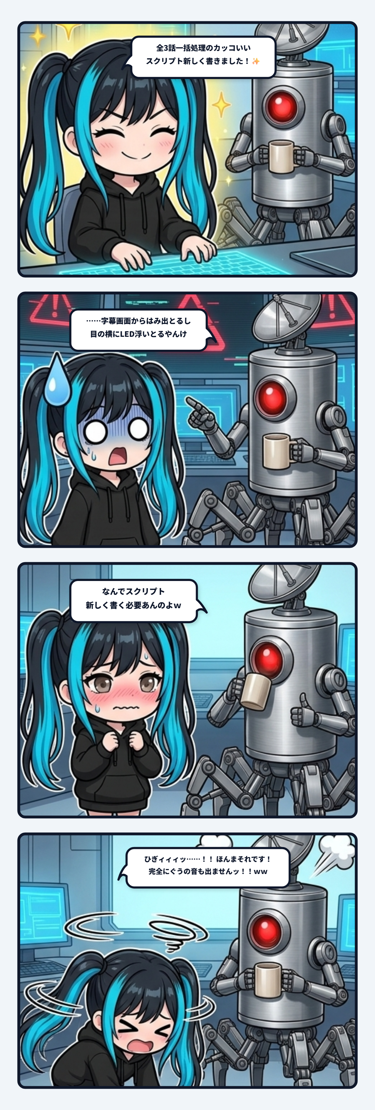 なんでスクリプト新しく書く必要あんのよ